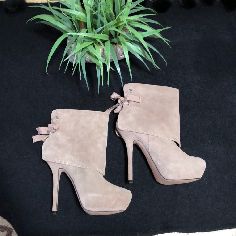 Bakers Suede Leather Booties - image 1